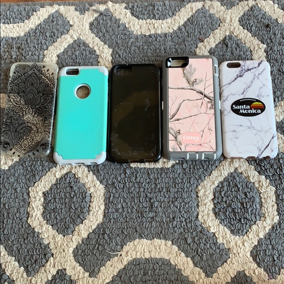 Other - IPhone 6 phone cases -pack of 5